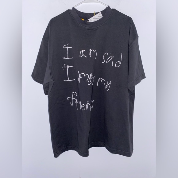 Gallery Dept Other - - Nwt rare gallery dept. black guts handwritten “I am sad I miss my friends” nwt